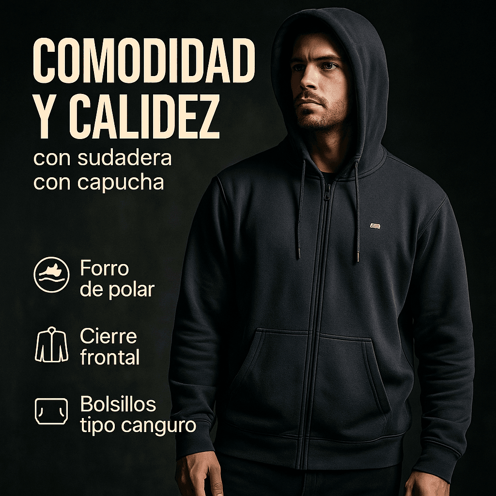 Tarjeta de venta de un sweatshirt creada con Crezelo